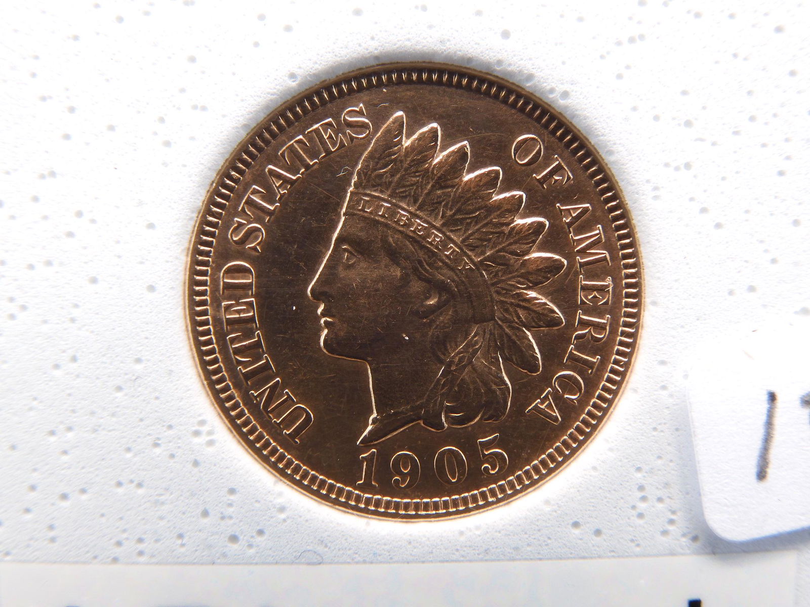 1905 Indianhead, Full Liberty, 4 Diamonds, Proof Like (1 of 4)