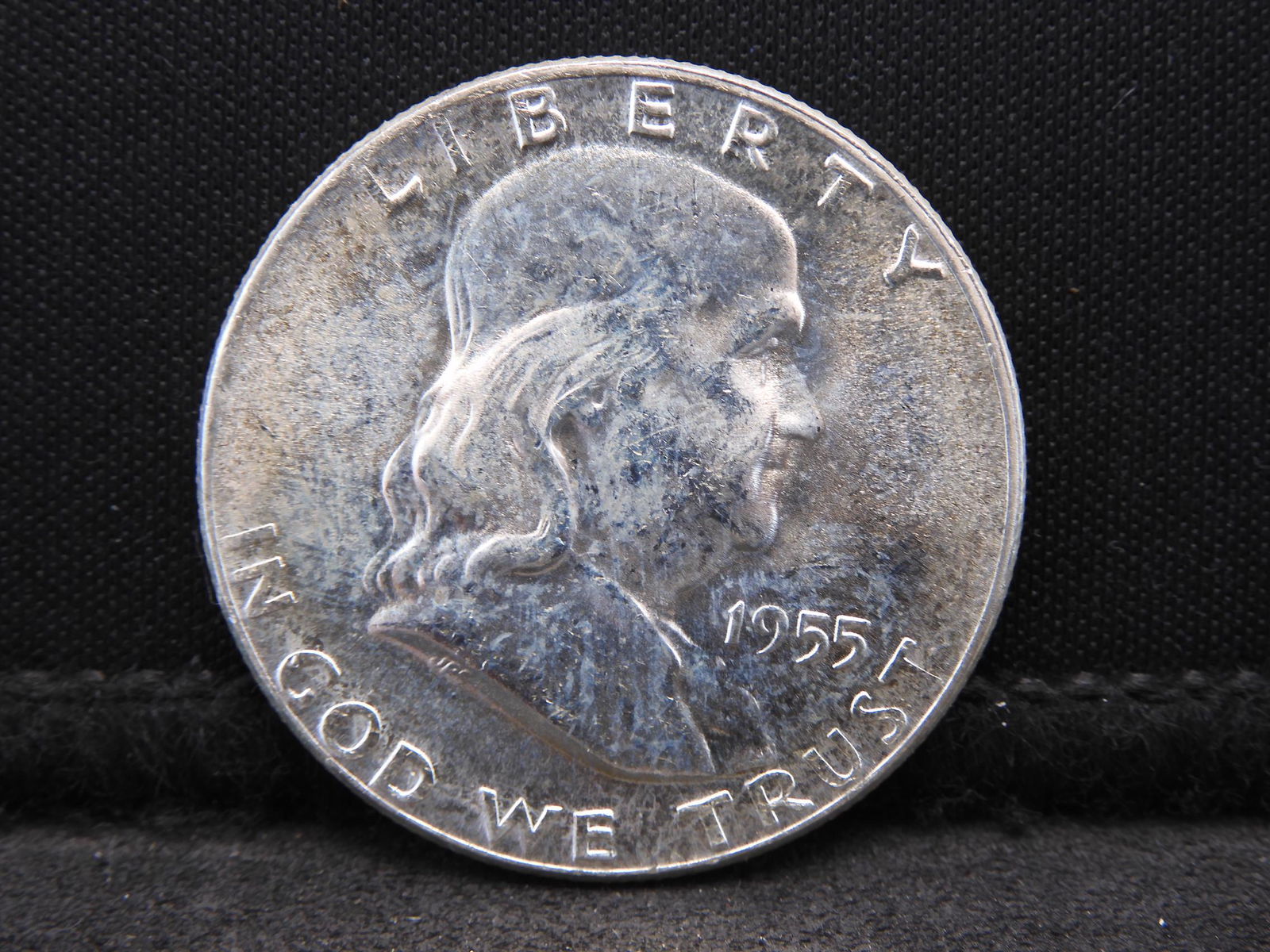 1955 Key Date Uncirculated Benjamin Franklin Half (1 of 2)