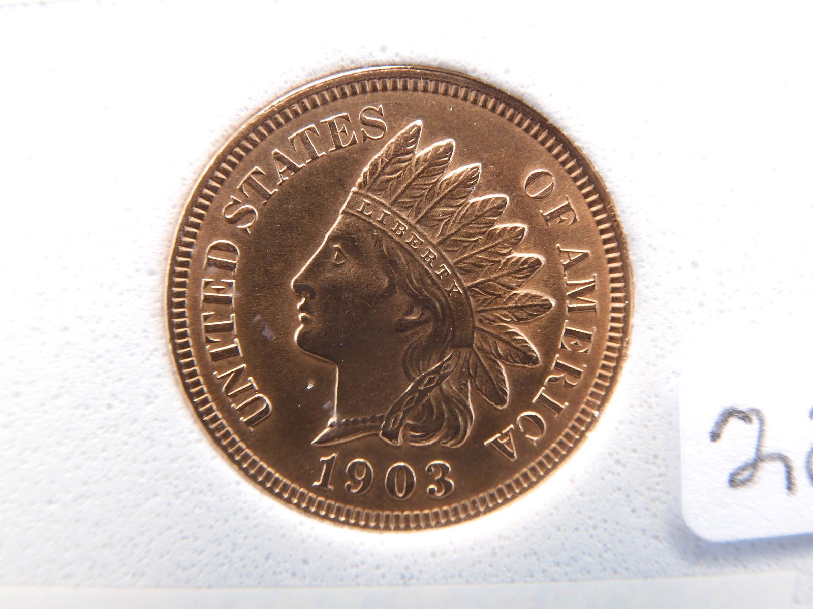 1903 Indianhead, Full Liberty, 4 Diamonds, Proof Like (1 of 4)