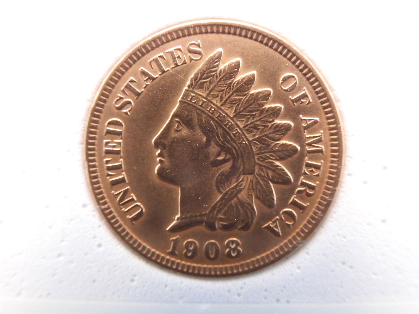 1908 Indianhead, Full Liberty, Proof Like, 4 Diamonds (1 of 4)