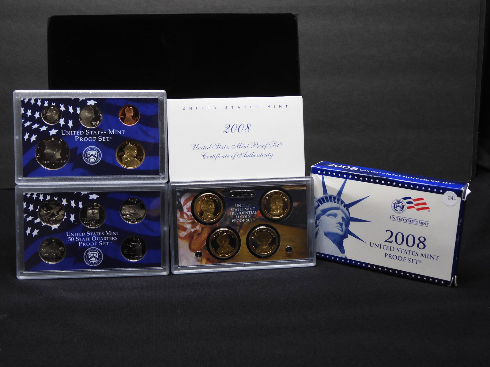 2008 United States Mint 14-Coin Proof Set With Original (1 of 9)