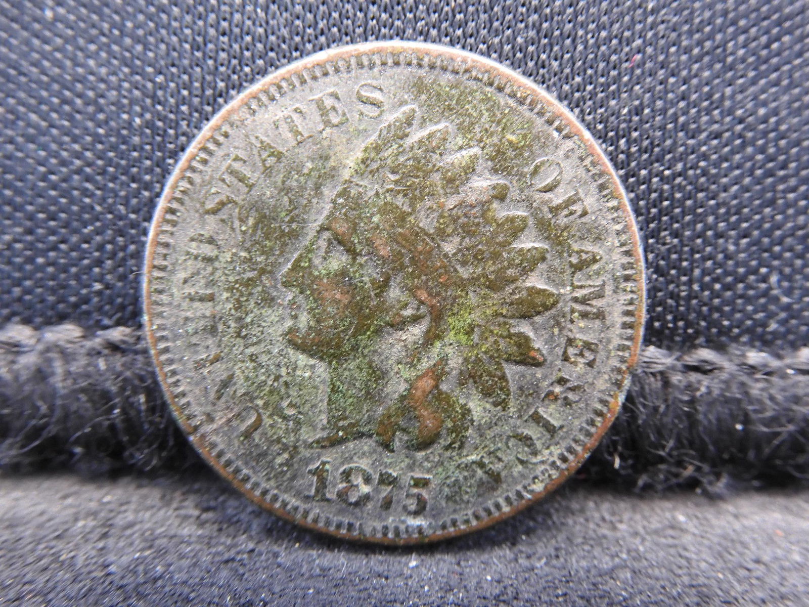 1875 Semi-Key Date Indian Head Cent. (1 of 2)