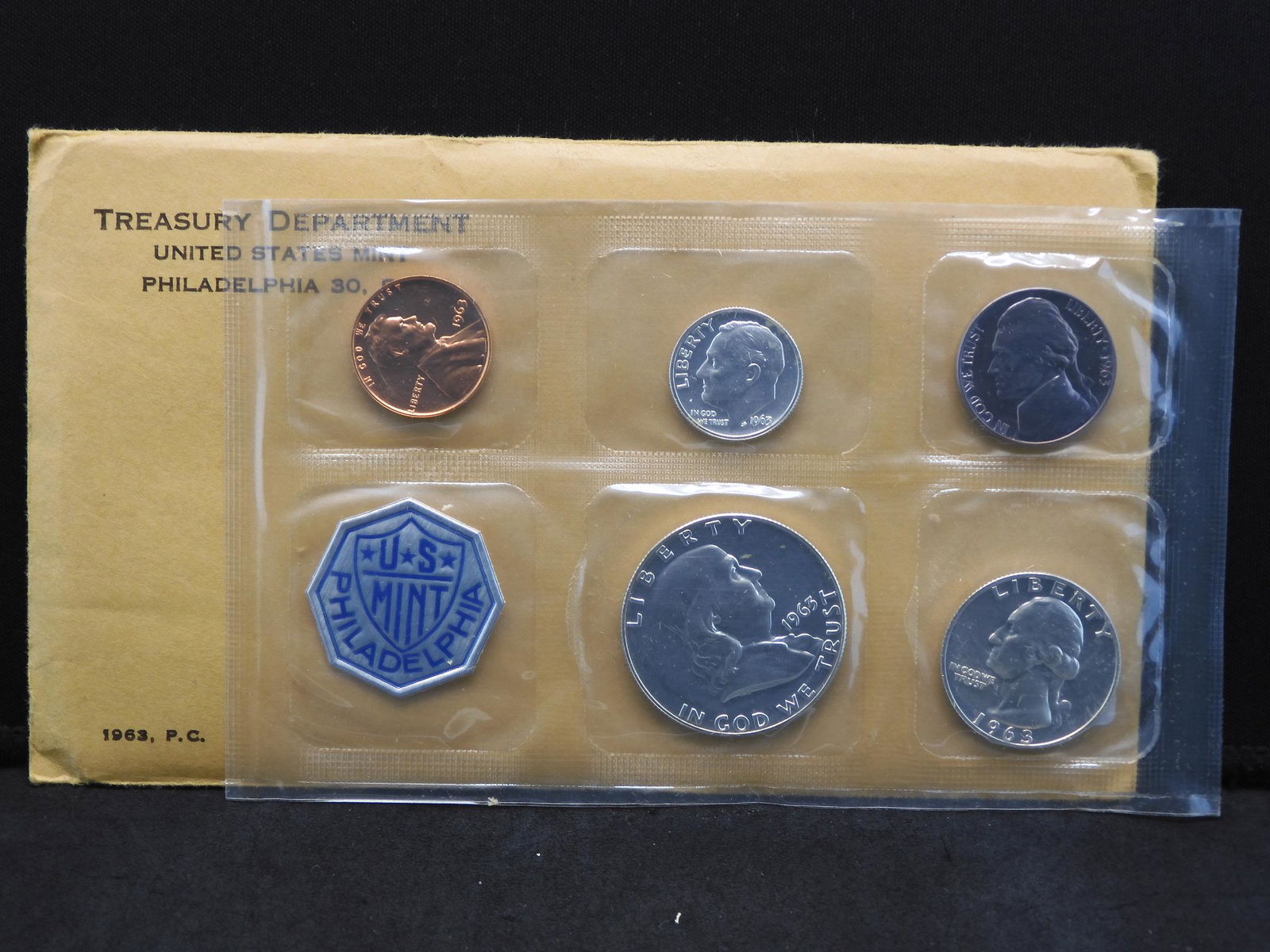 1963-P  U.S. Mint Set In OGP (1 of 3)