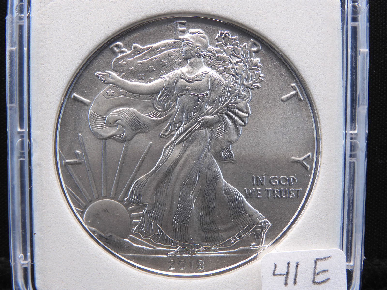 2018 AM. Eagle UNC. One OZ. Silver (1 of 4)
