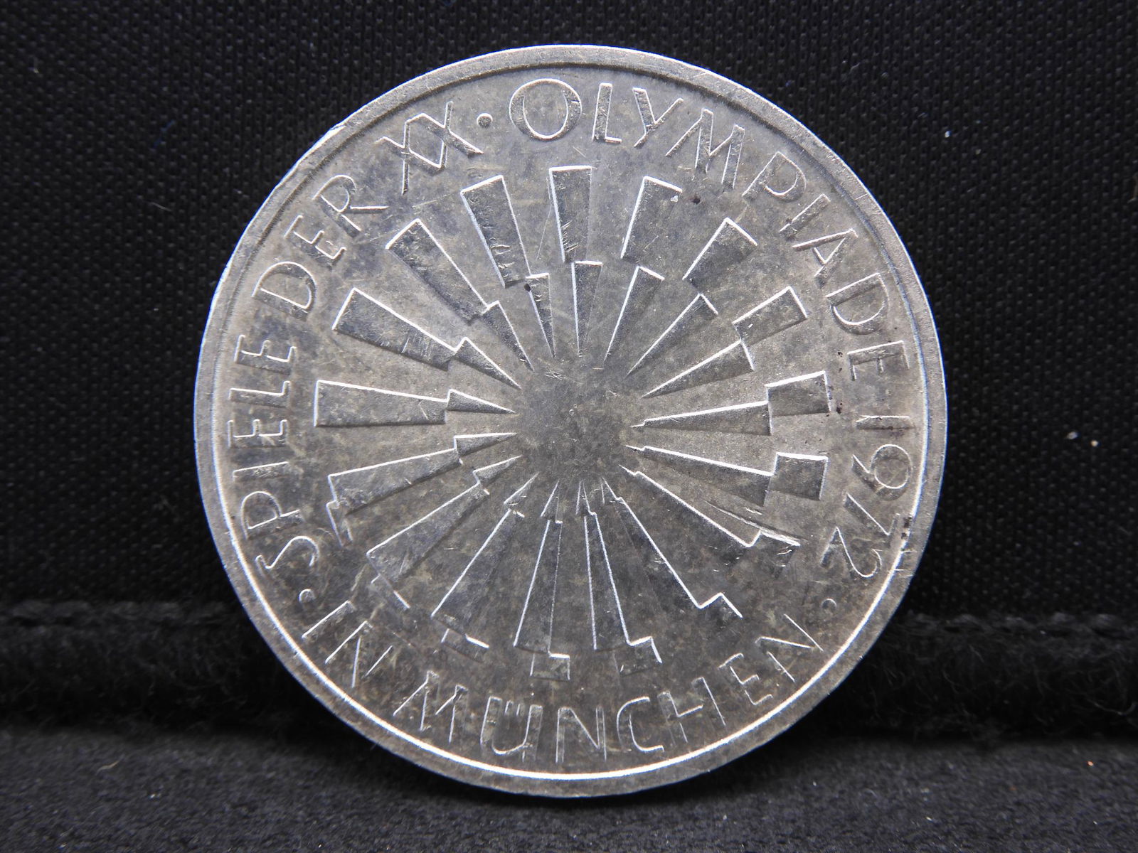 1972 Germany 10 Deutsche Mark Munich Olympics (1 of 3)