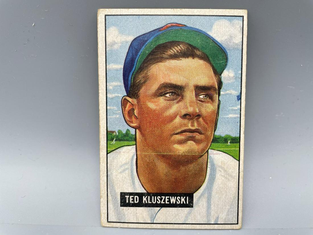 1951 Bowman Ted Kluszewski #143 (1 of 2)