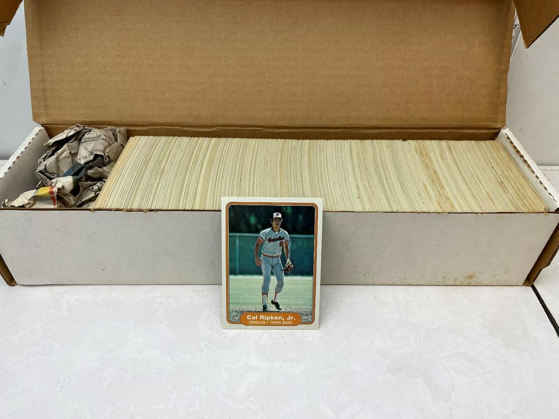 1982 Fleer Baseball Complete Set - Cal Ripken Jr Rookie (1 of 3)