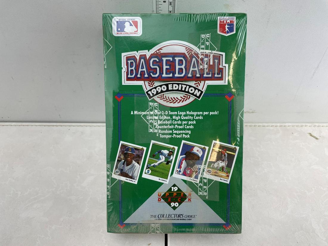 1990 Upper Deck Baseball Unopened Box (1 of 2)