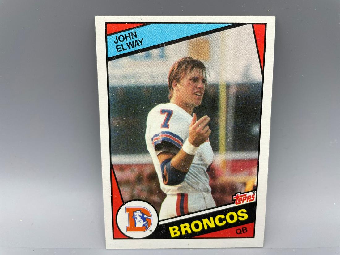 1984 Topps John Elway RC #63 (1 of 3)
