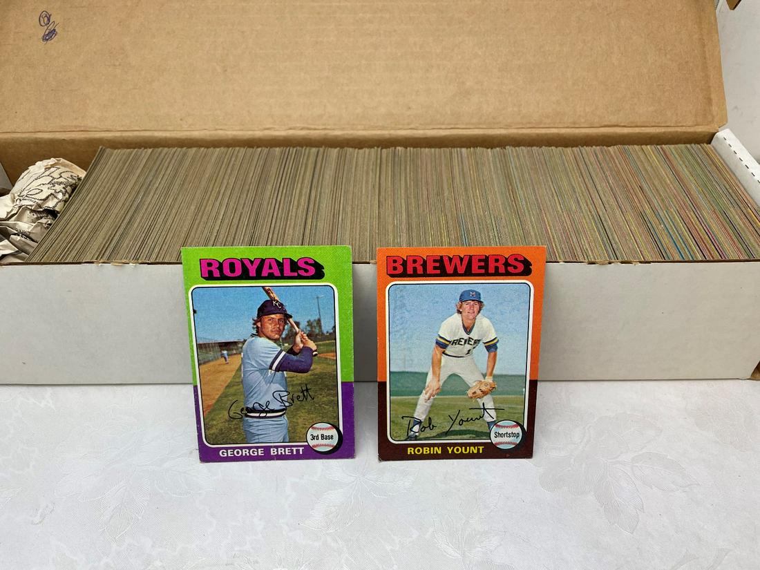 1975 Topps Baseball Complete Set - George Brett, Robin (1 of 4)