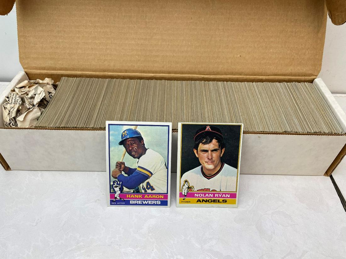 1976 Topps Baseball Complete Set - Dennis Eckersley (1 of 3)