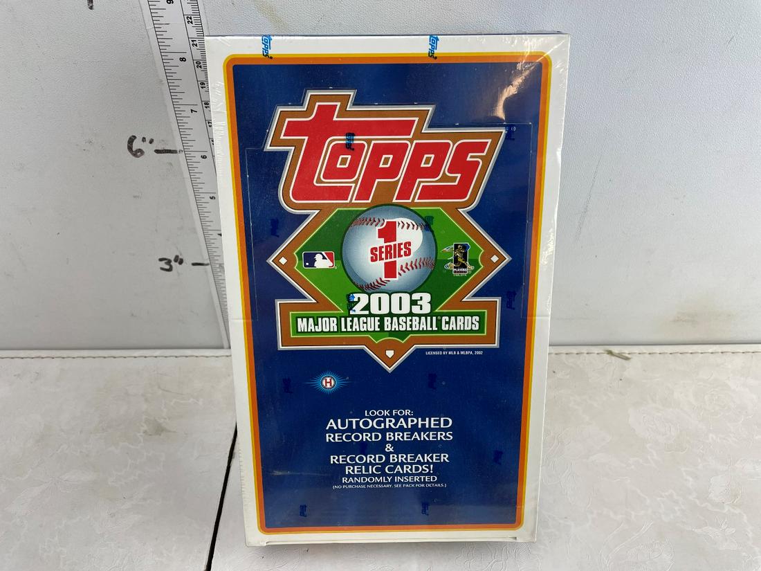 2003 Topps Baseball Series 1 Unopened Box (1 of 2)