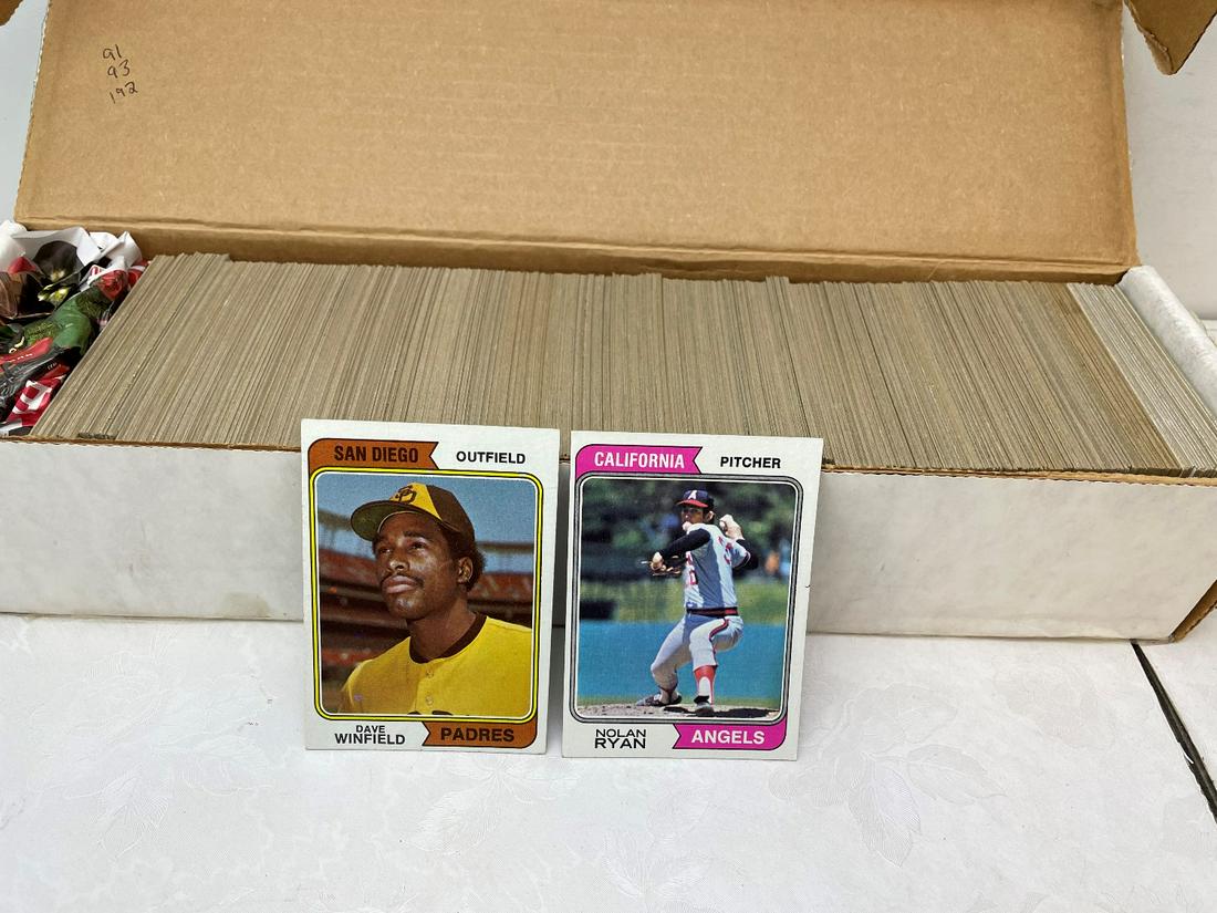 1974 Topps Baseball Set - Dave Winfield Rookie - Set (1 of 4)