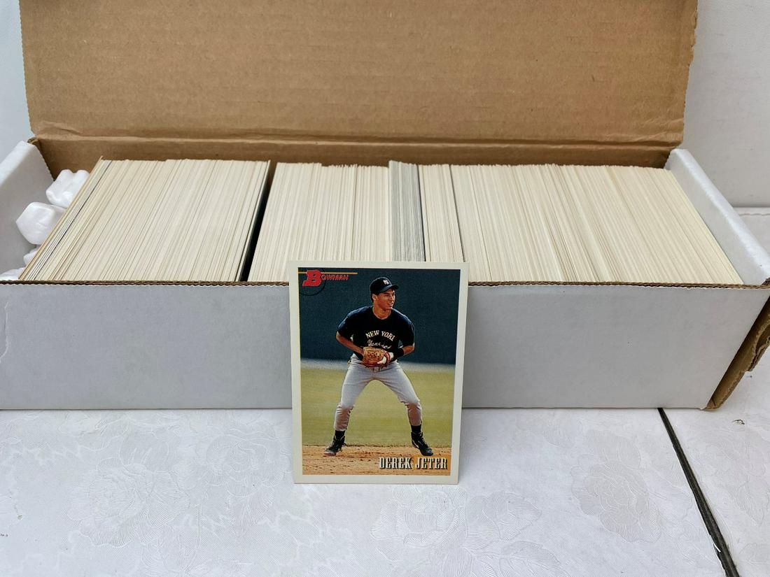 1993 Bowman Baseball Complete Set - Derek Jeter Rookie (1 of 3)