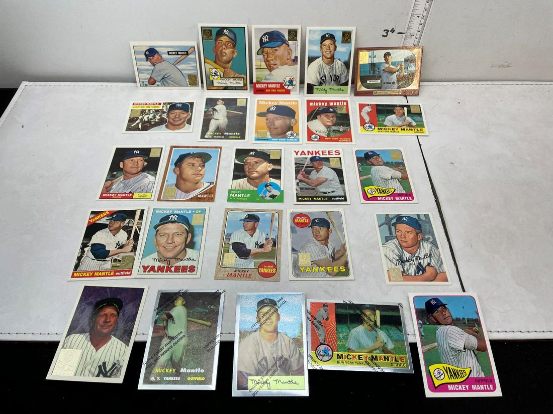1996 Topps Mickey Mantle Lot - Complete 19 Card Set, 3 (1 of 10)
