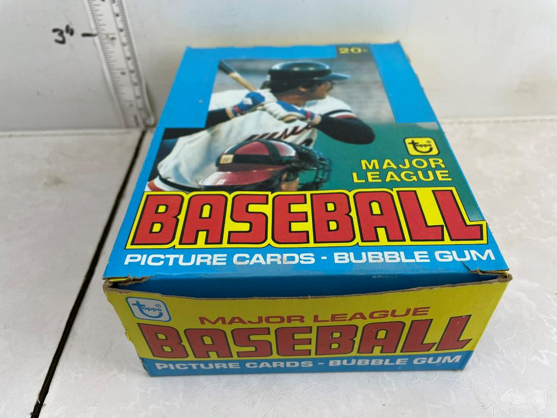 1979 Topps Baseball Unopened Wax Box - Ozzie Smith (1 of 8)