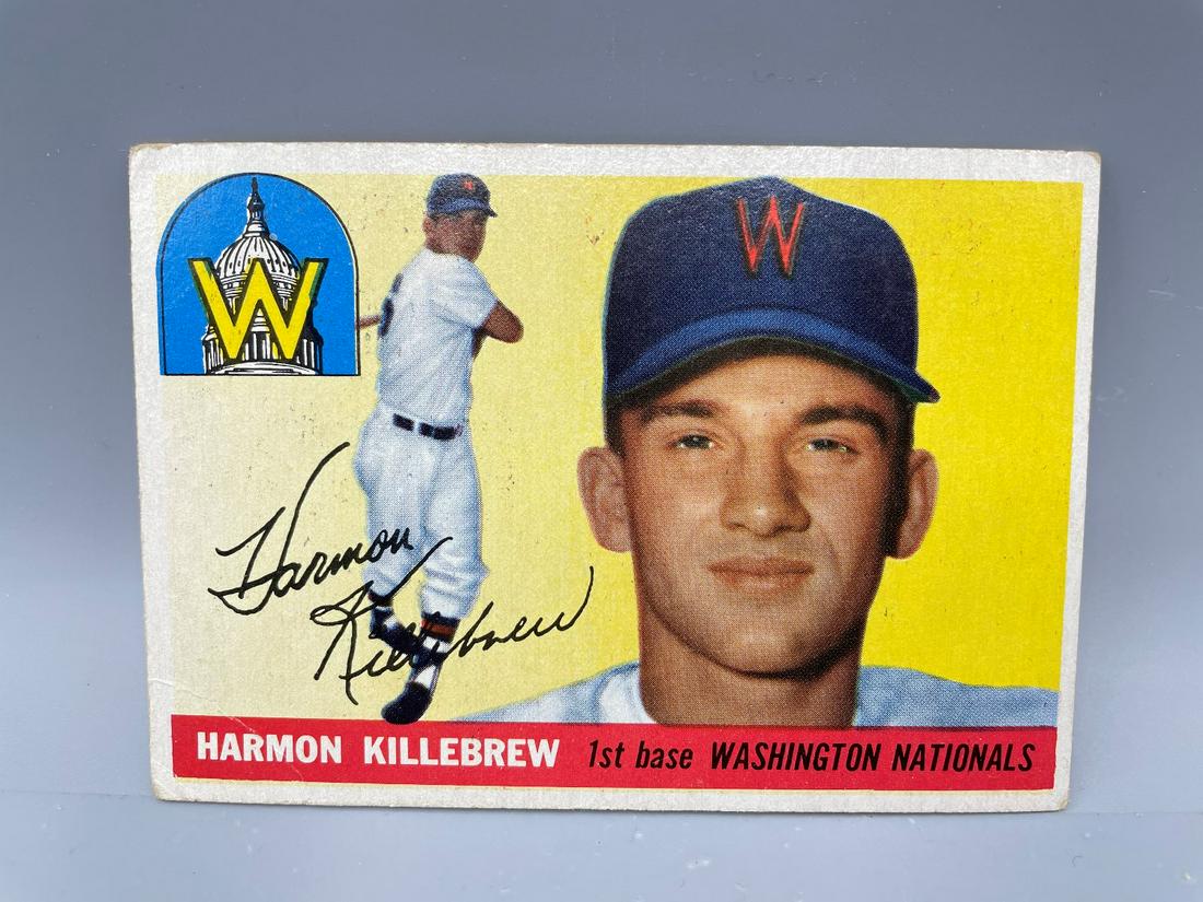 1955 Topps Harmon Killebrew Rookie #124 (1 of 2)