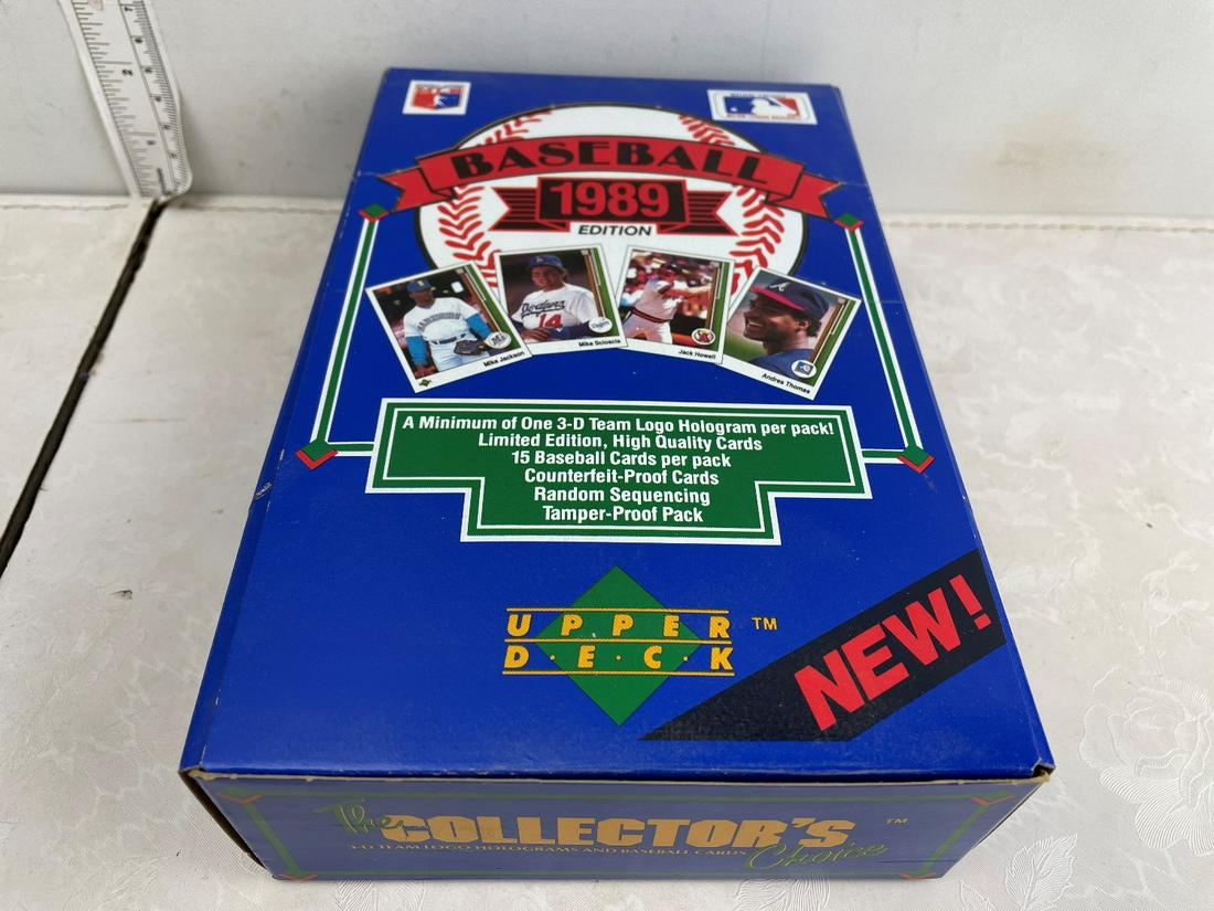 1989 Upper Deck Baseball Unopened Box - Ken Griffey Jr (1 of 3)