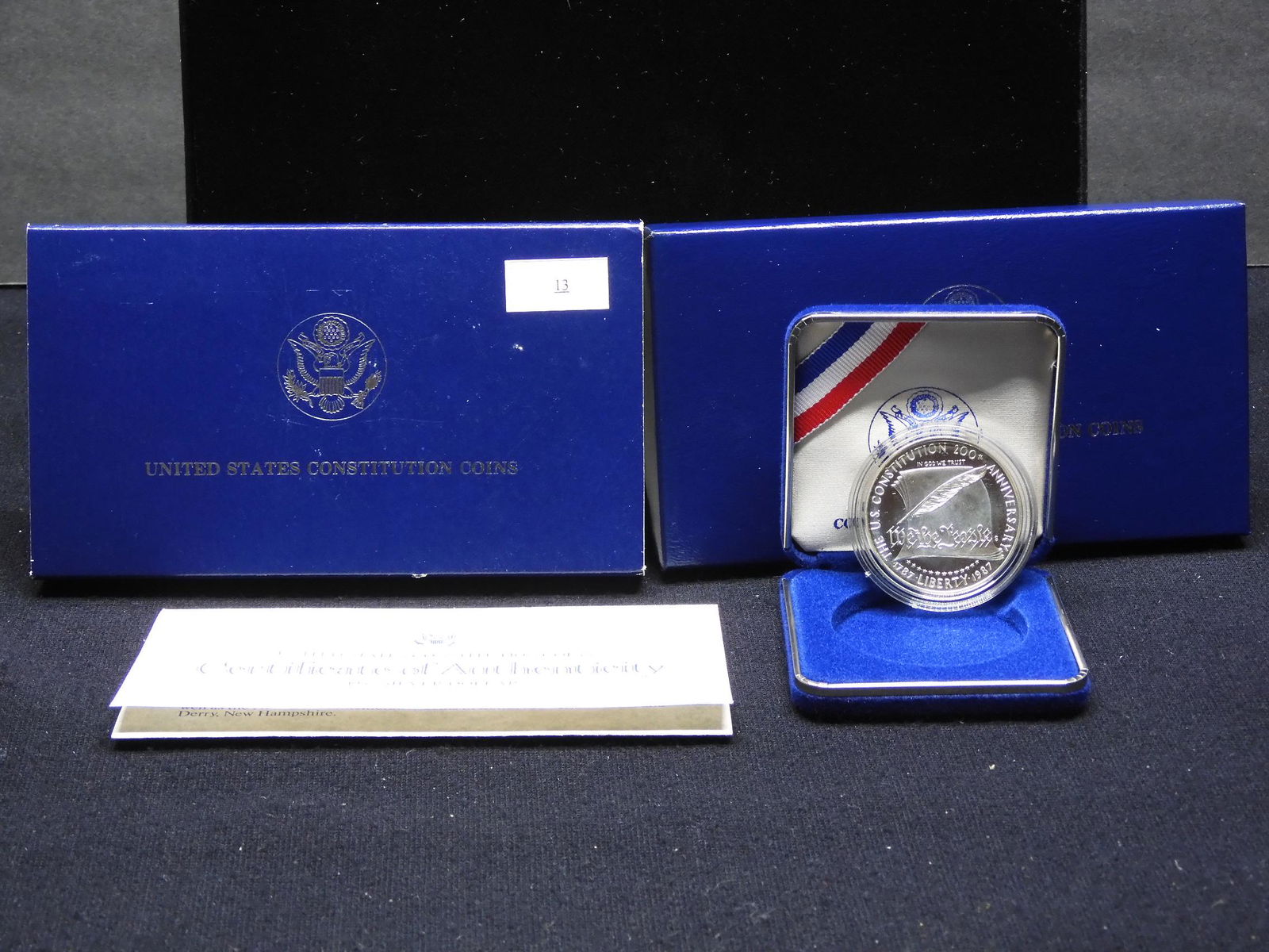 1987 U.S. Constitution Proof Silver Dollar OGP (1 of 4)
