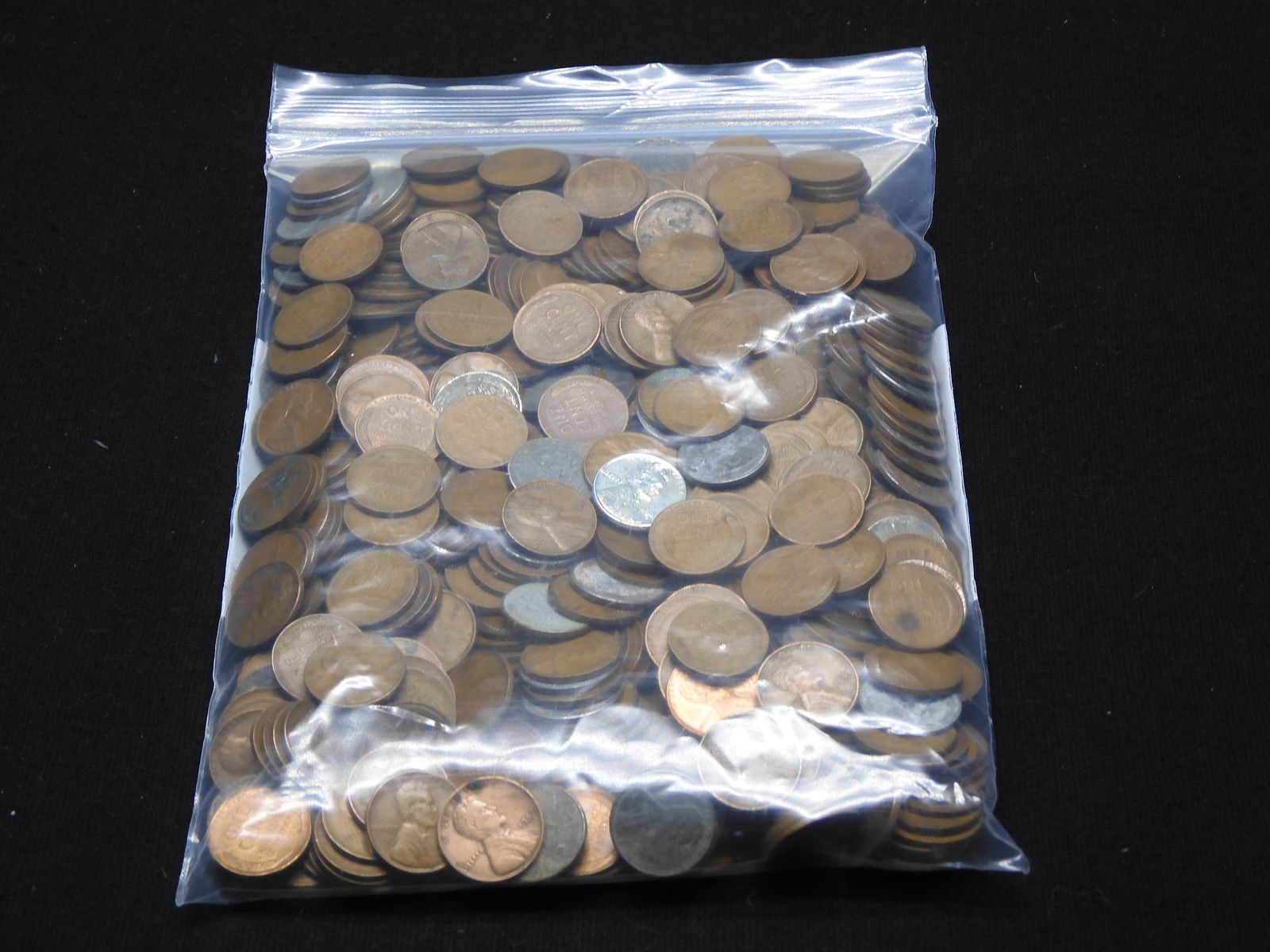 500 Ct. Lincoln Wheat Penny Cents (1 of 3)