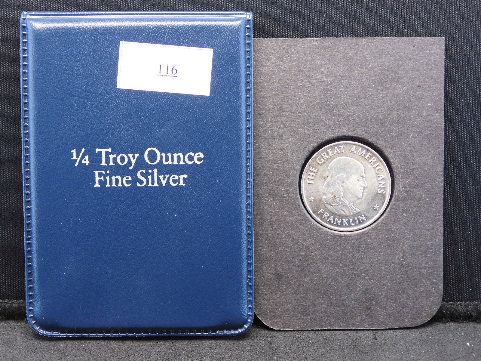 Silver - 1/4 Troy Oz. .999 Silver - The Great Americans (1 of 3)