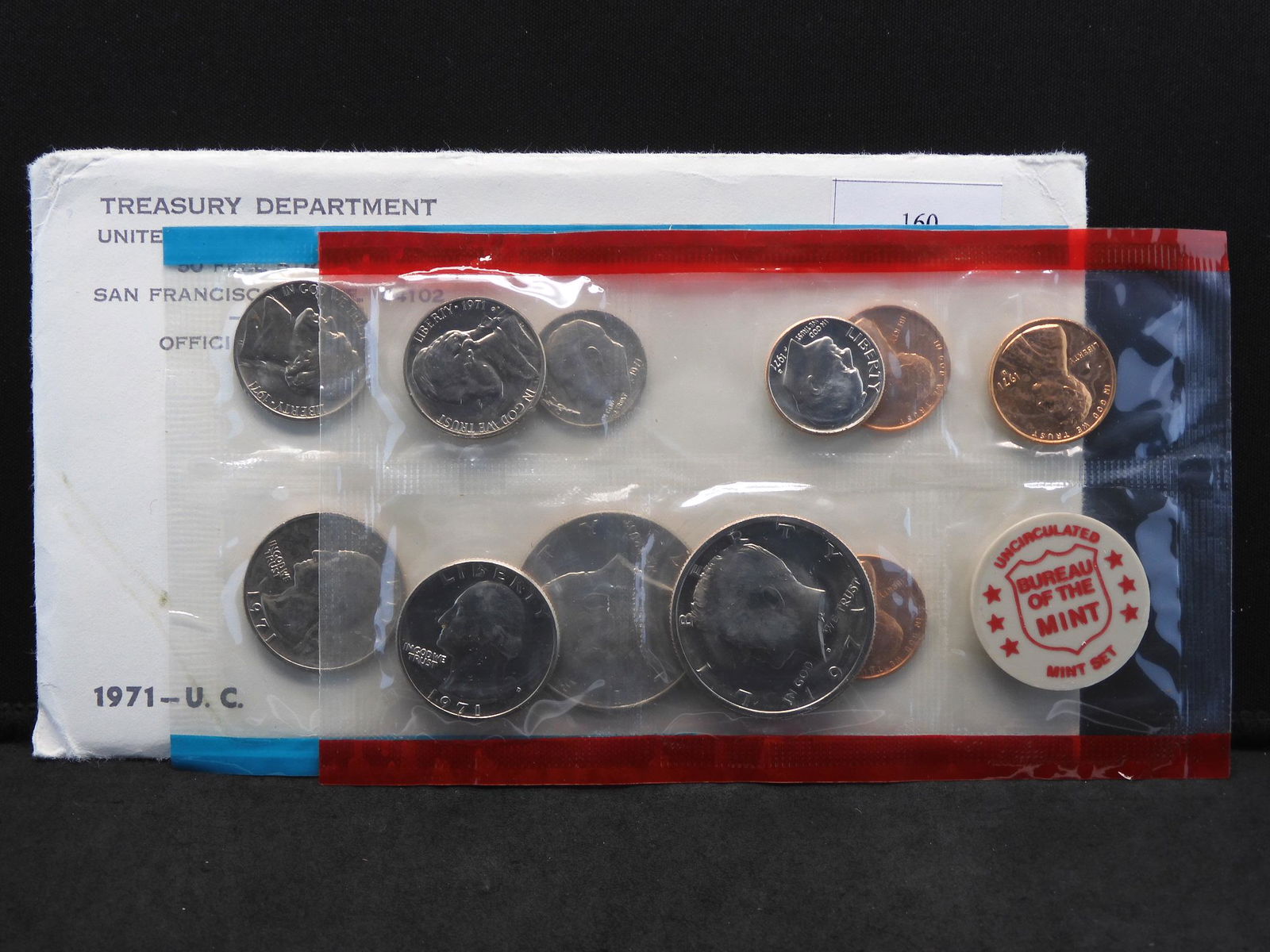 1971 U.S. Uncirculated P & D Mint Set OGP (1 of 5)