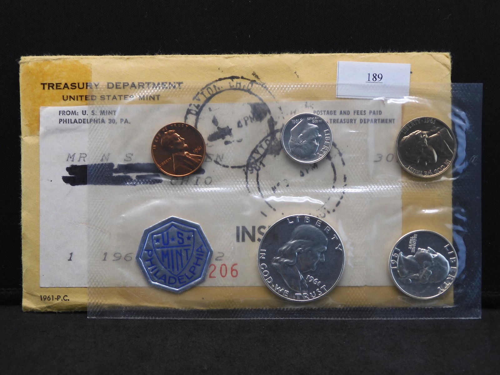 1961 U.S. Proof Set OGP (1 of 3)