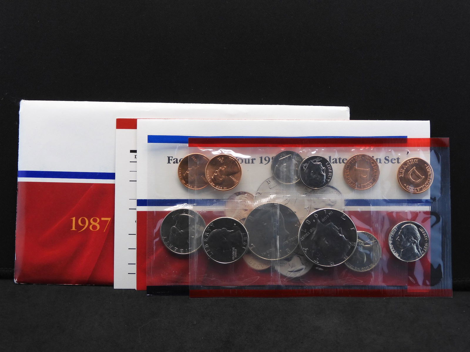 1987 U.S. Uncirculated P & D Mint Set OGP (1 of 6)