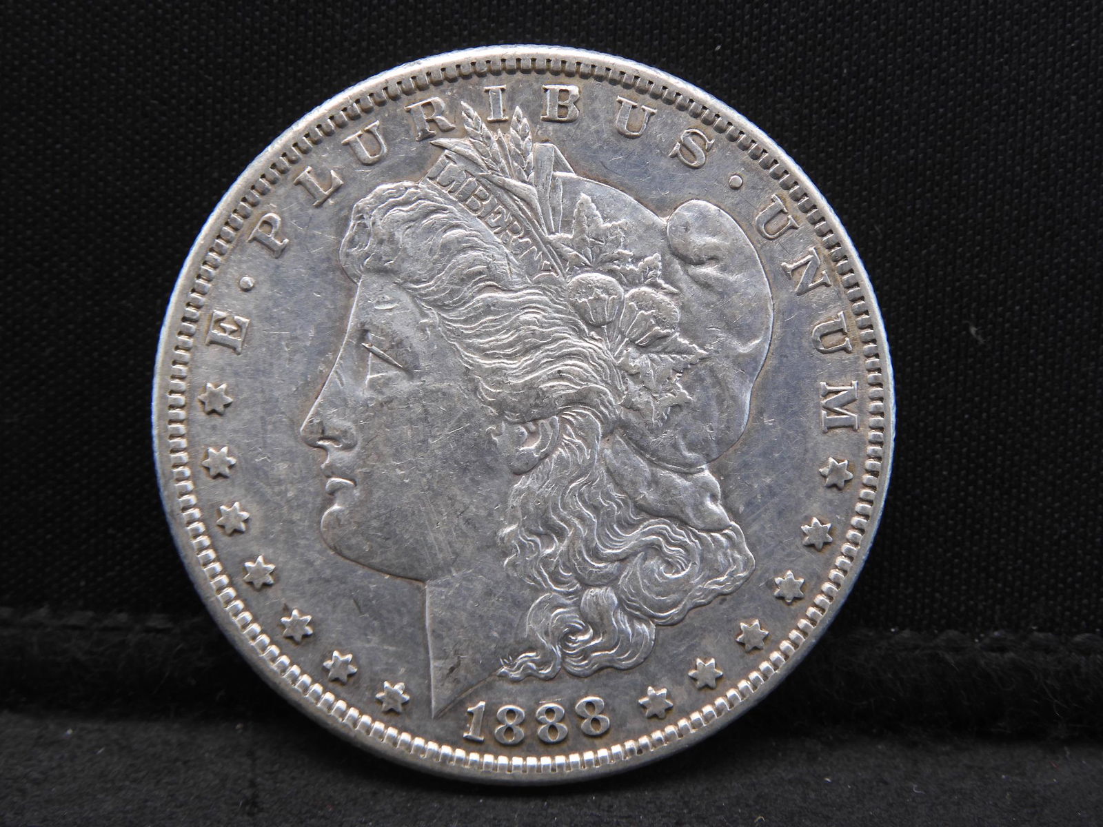 1888-S Morgan Silver Dollar - Key Date in AU+ Condition (1 of 2)