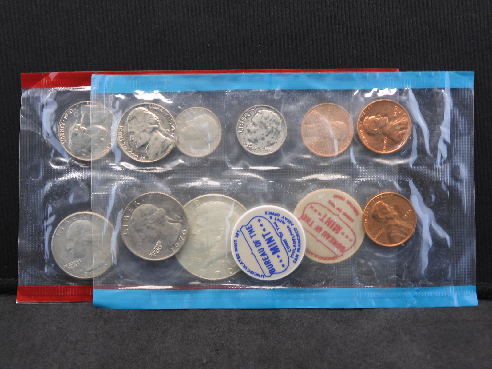 1970 U.S. Uncirculated P & D Mint Set w/ 40% Silver (1 of 5)