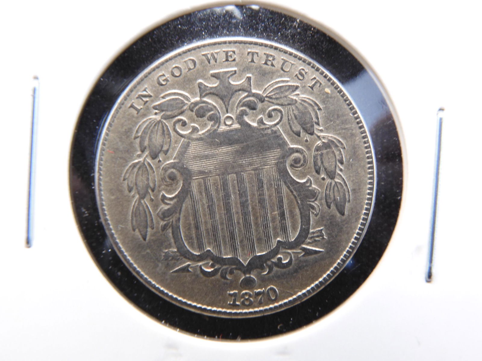 1870 Shield Nickel (1 of 3)