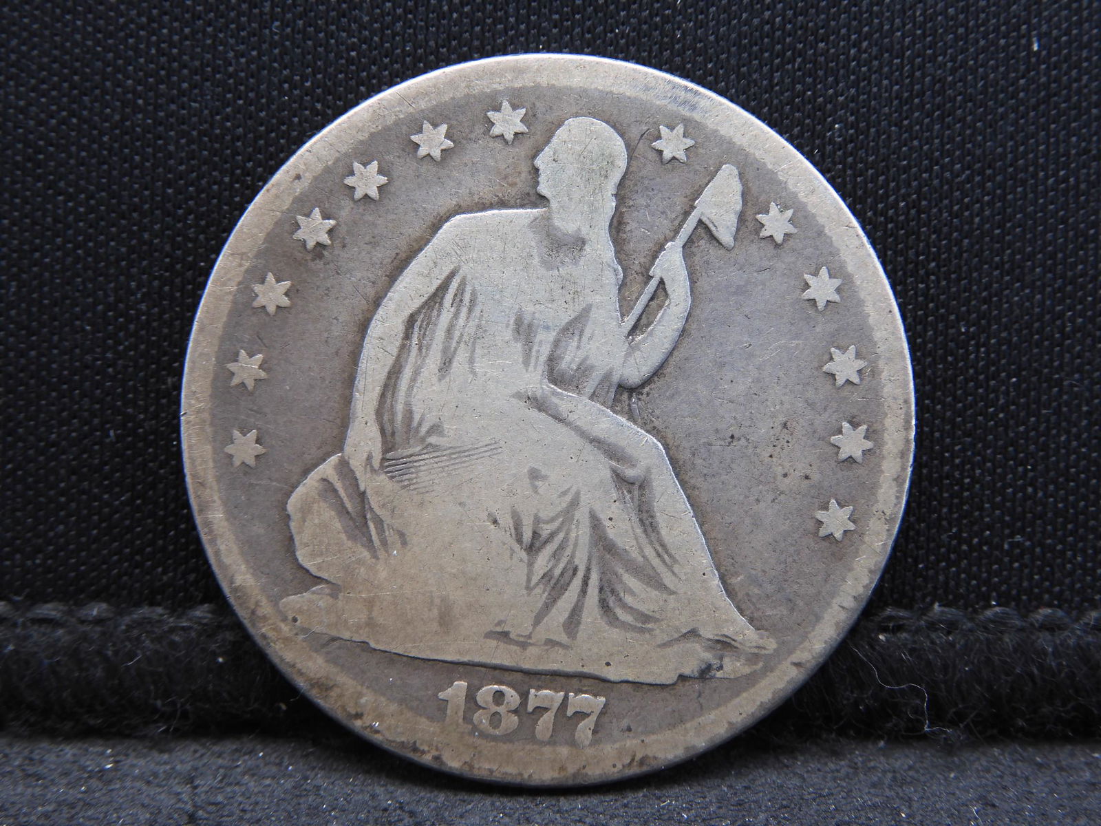 1877-S Liberty Seated Half Dollar (1 of 2)