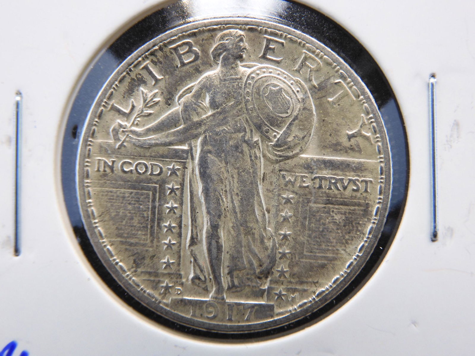 1917-D "Type 2" Standing Liberty Quarter (1 of 3)