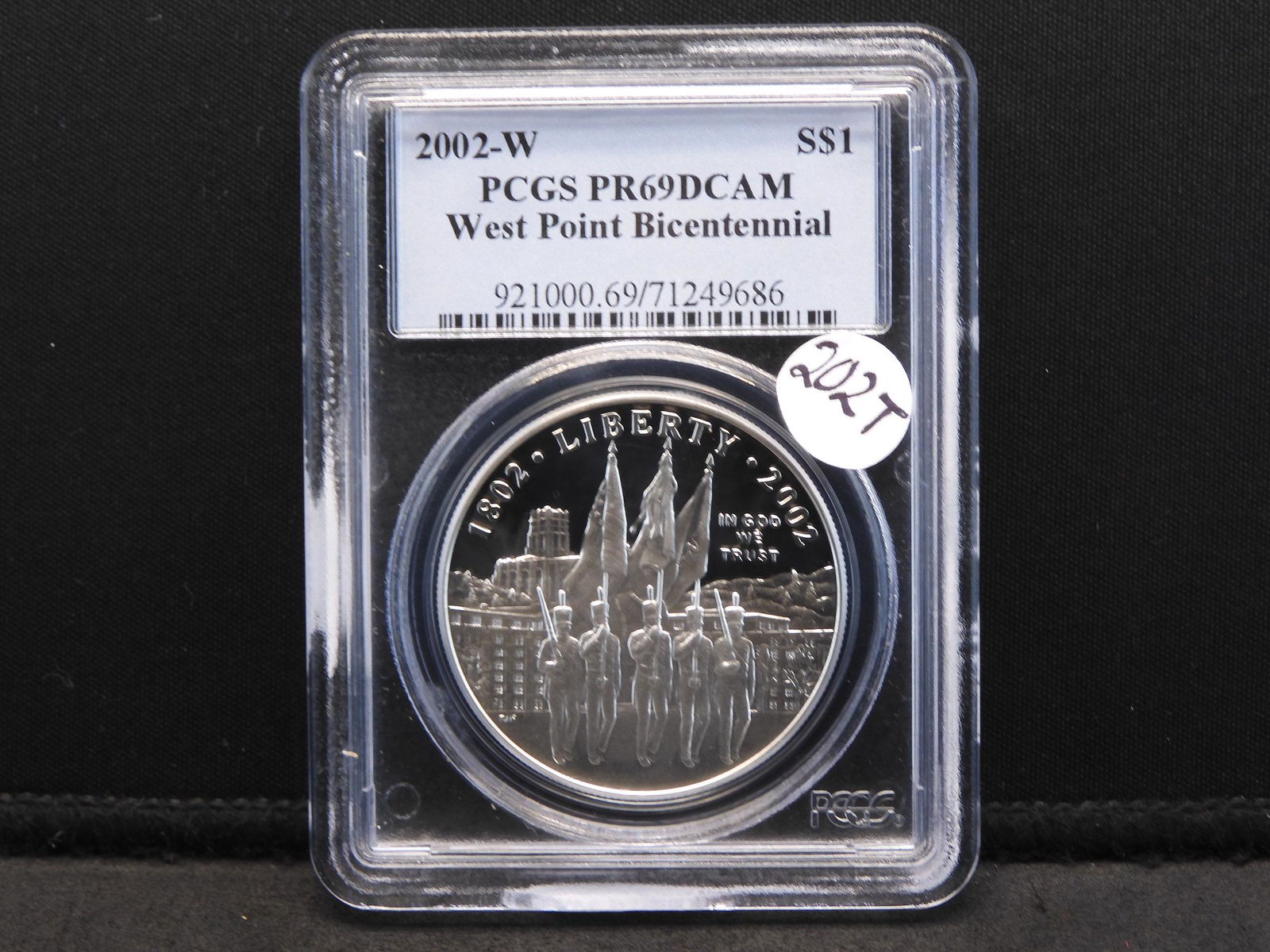 PCGS Graded PR69DCAM 2002 West Point Bicentennial (1 of 4)