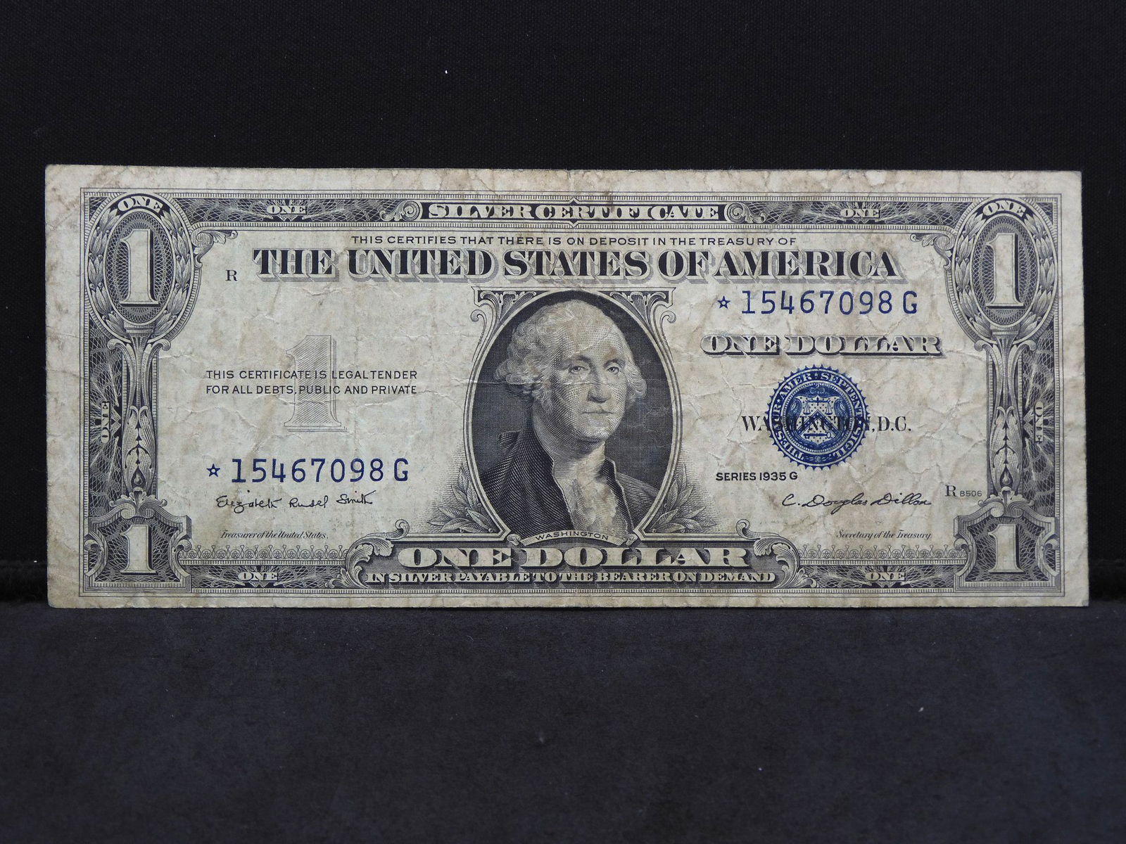 1935 $1 Silver Certificate Star Note (1 of 3)