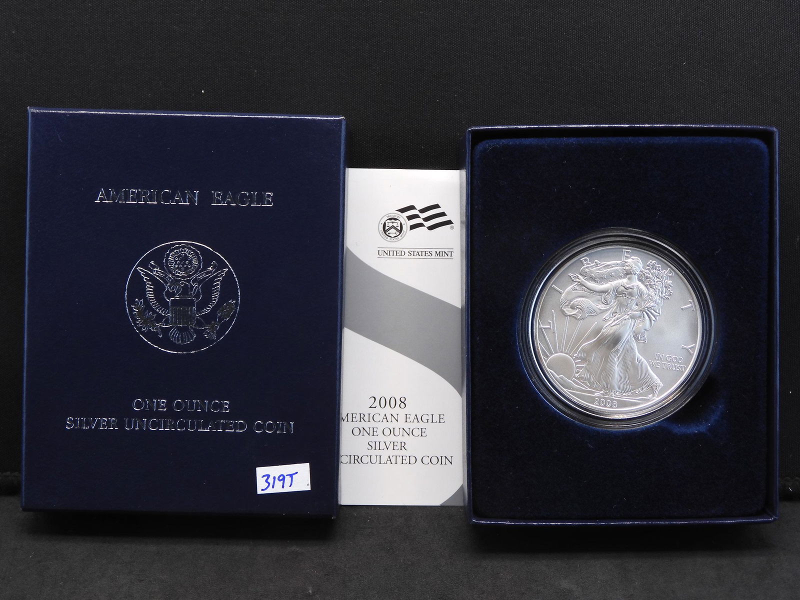 2008 Uncirculated Silver American Eagle (1 of 4)