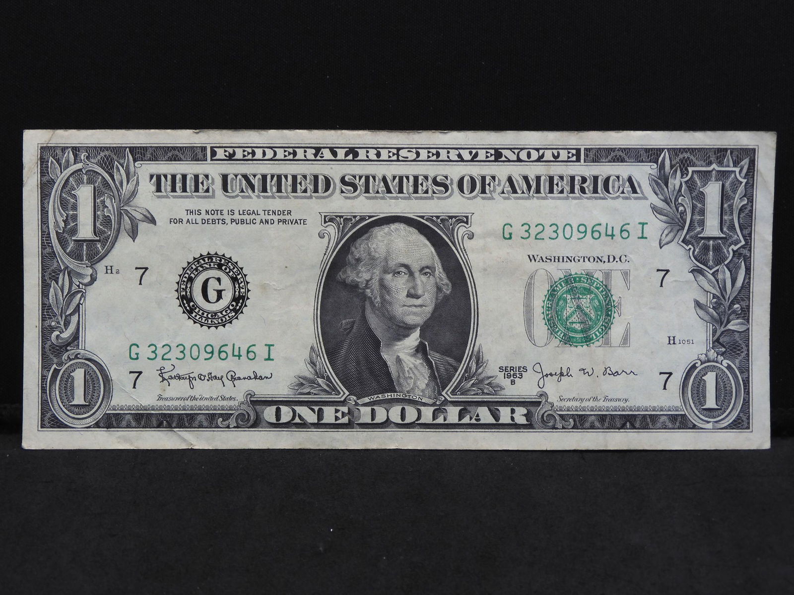 1963 $1 "Barr" Note (1 of 3)