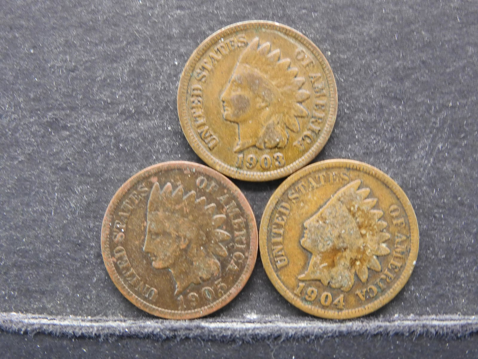 1903,04,05 Indian Head Cents (1 of 4)