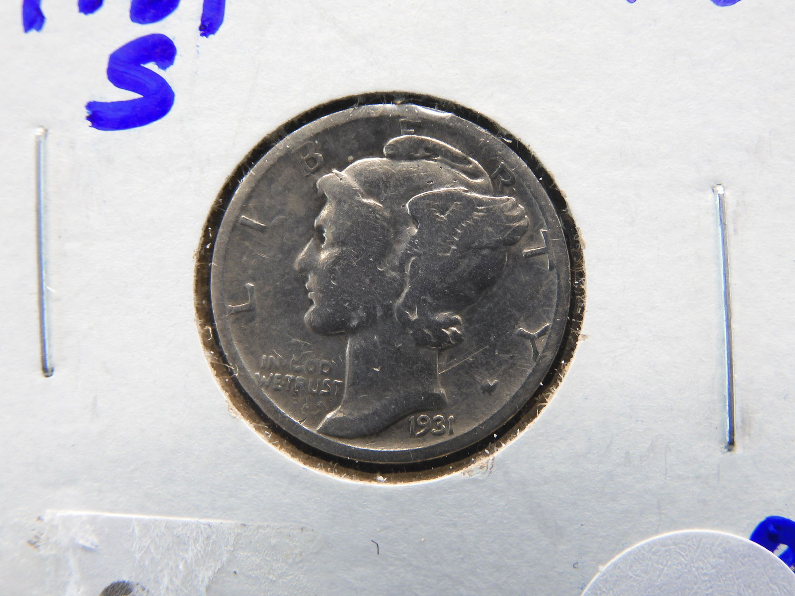 1931-S Mercury Dime- Semi Key Date (1 of 3)