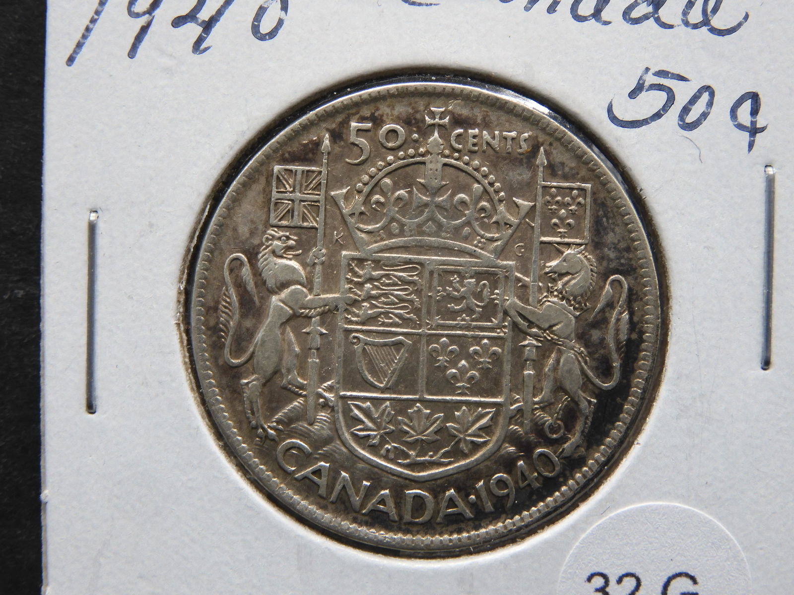 1940 Silver Canada 50 Cents (1 of 3)