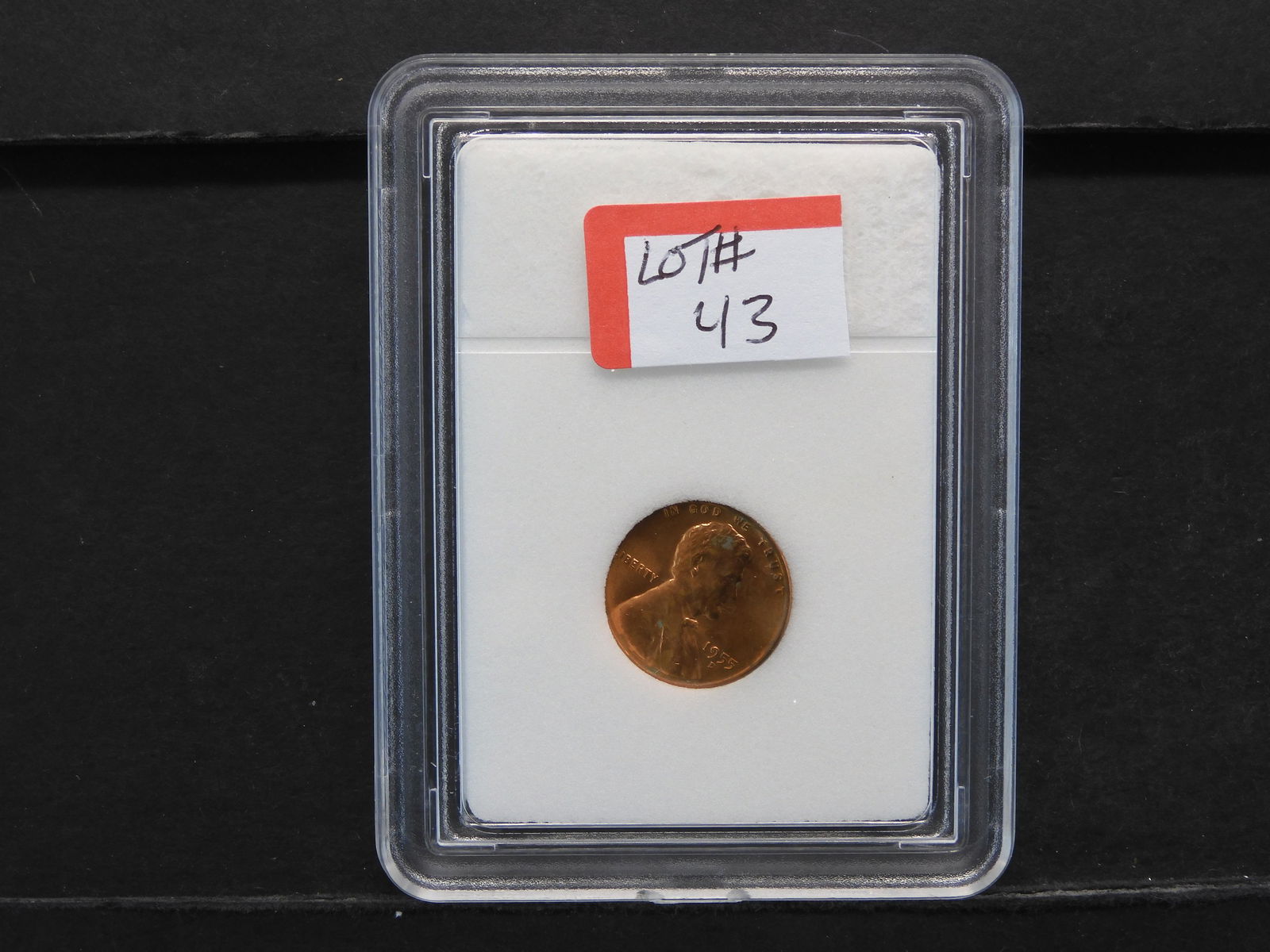 1955 D uncirculated Lincoln wheat penny high grade (1 of 4)
