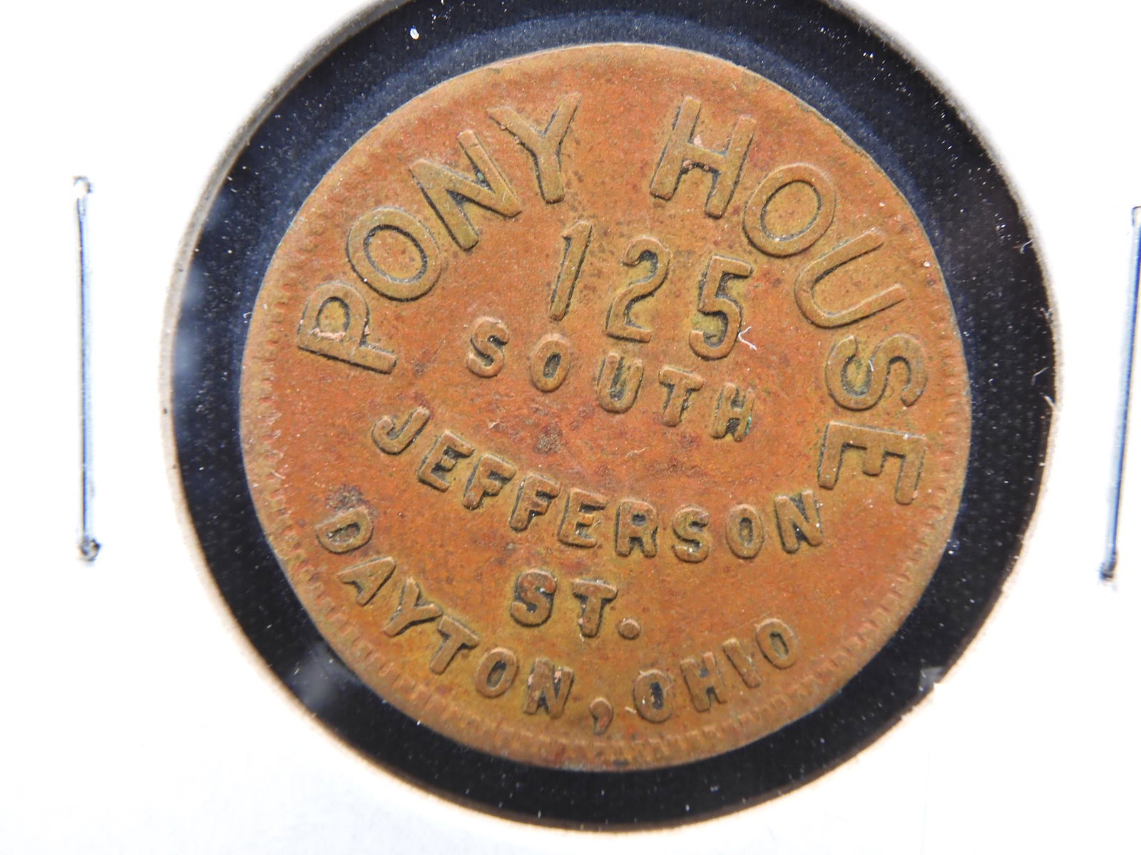 Dayton Ohio Trade Token Pony House (1 of 3)