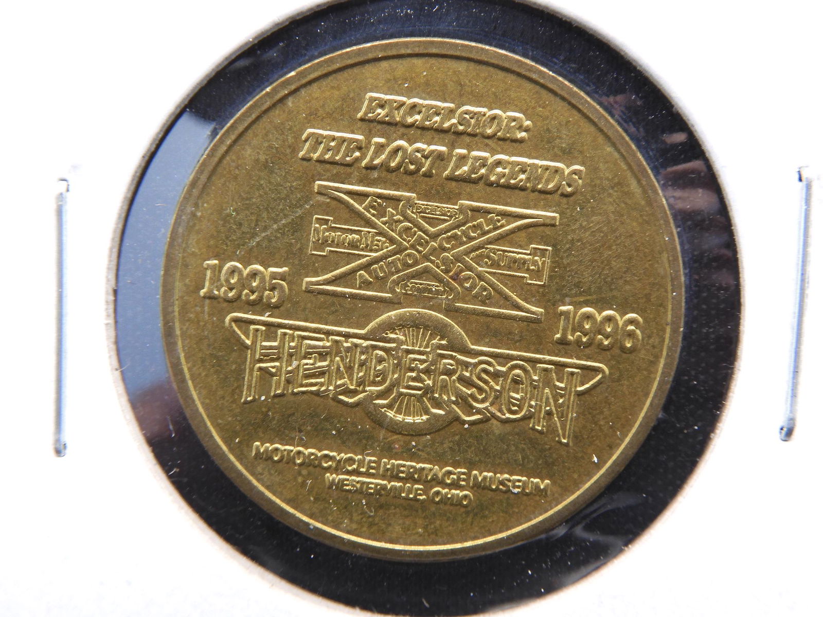 1995/1996 Henderson Motorcycle Medal (1 of 3)