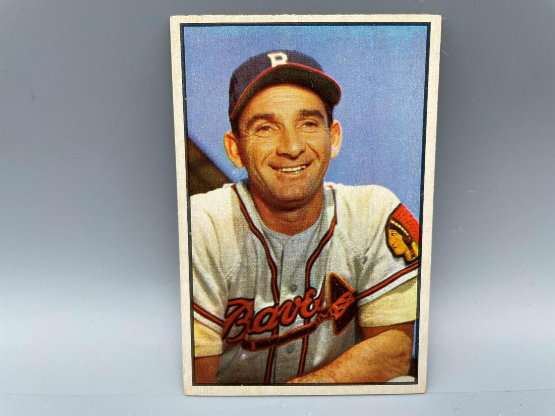 1953 Bowman Color Sid Gordon #5 (1 of 2)