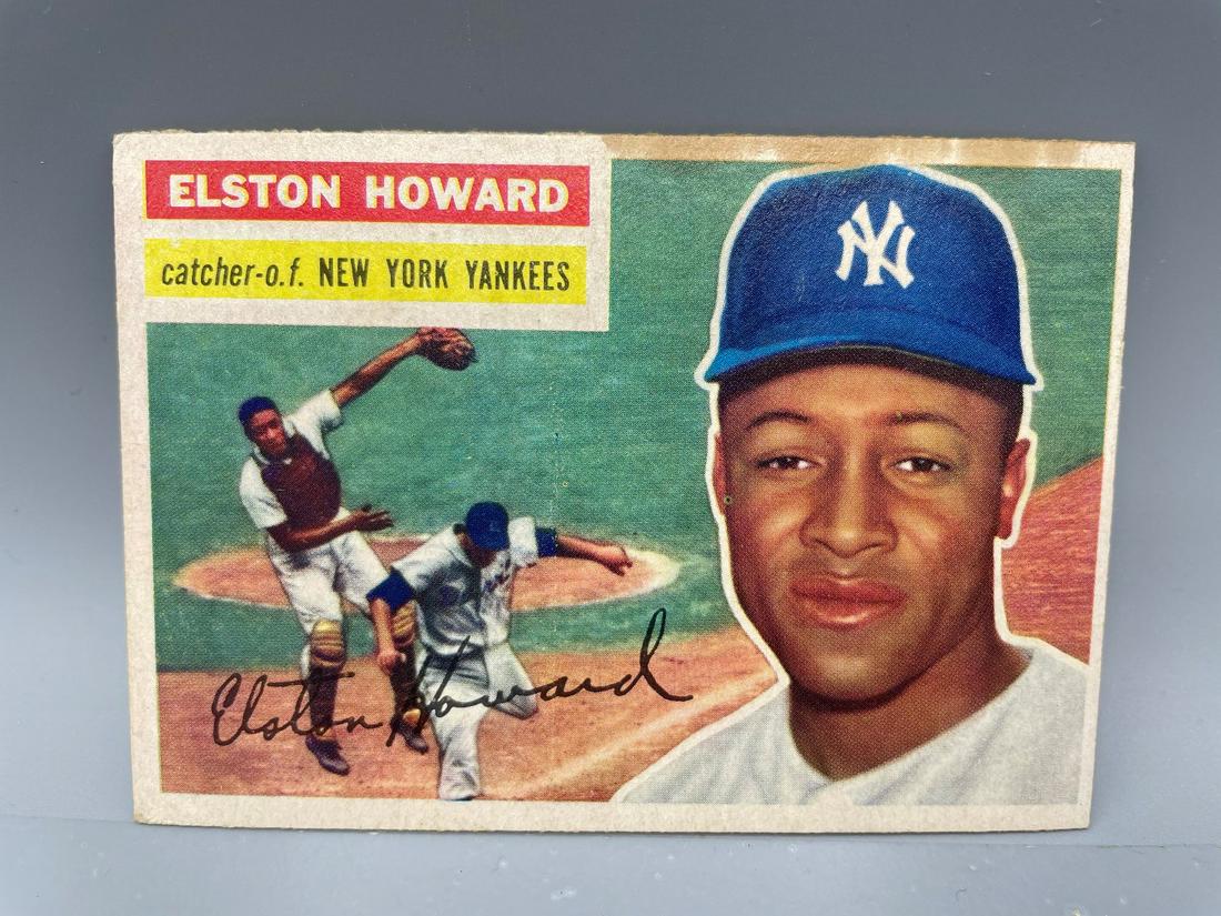 1956 Topps Elston Howard #208 (1 of 2)