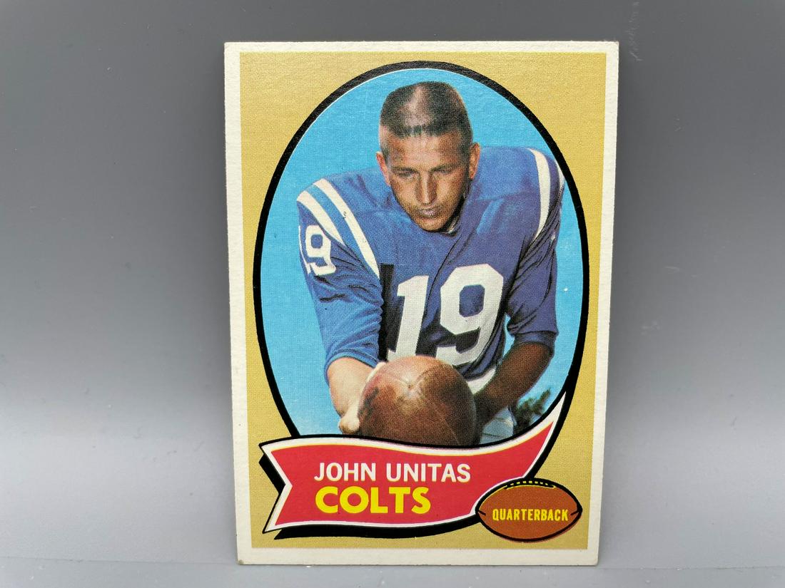1970 Topps John Unitas #180 HOF (1 of 2)