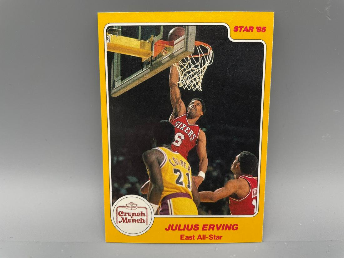 1985 Star Julius Erving Crunch N Munch: 1985 Star Julius Erving Crunch N Munch