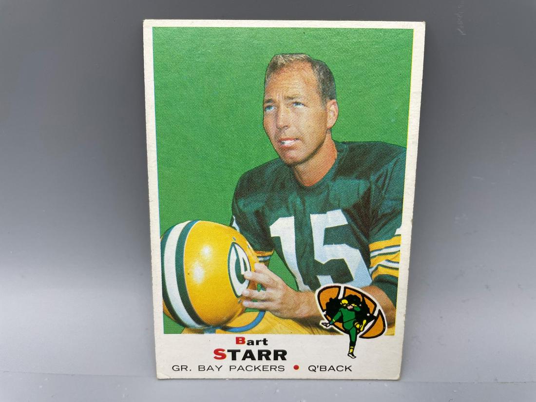 1969 Topps Bart Starr #215 HOF (1 of 2)
