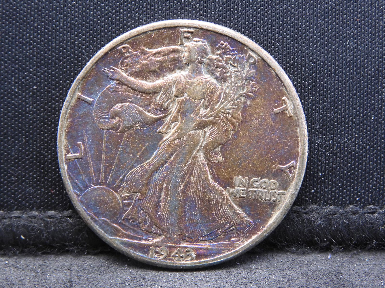 1943-D Walking Liberty Silver Half Dollar w/ Mutant (1 of 2)