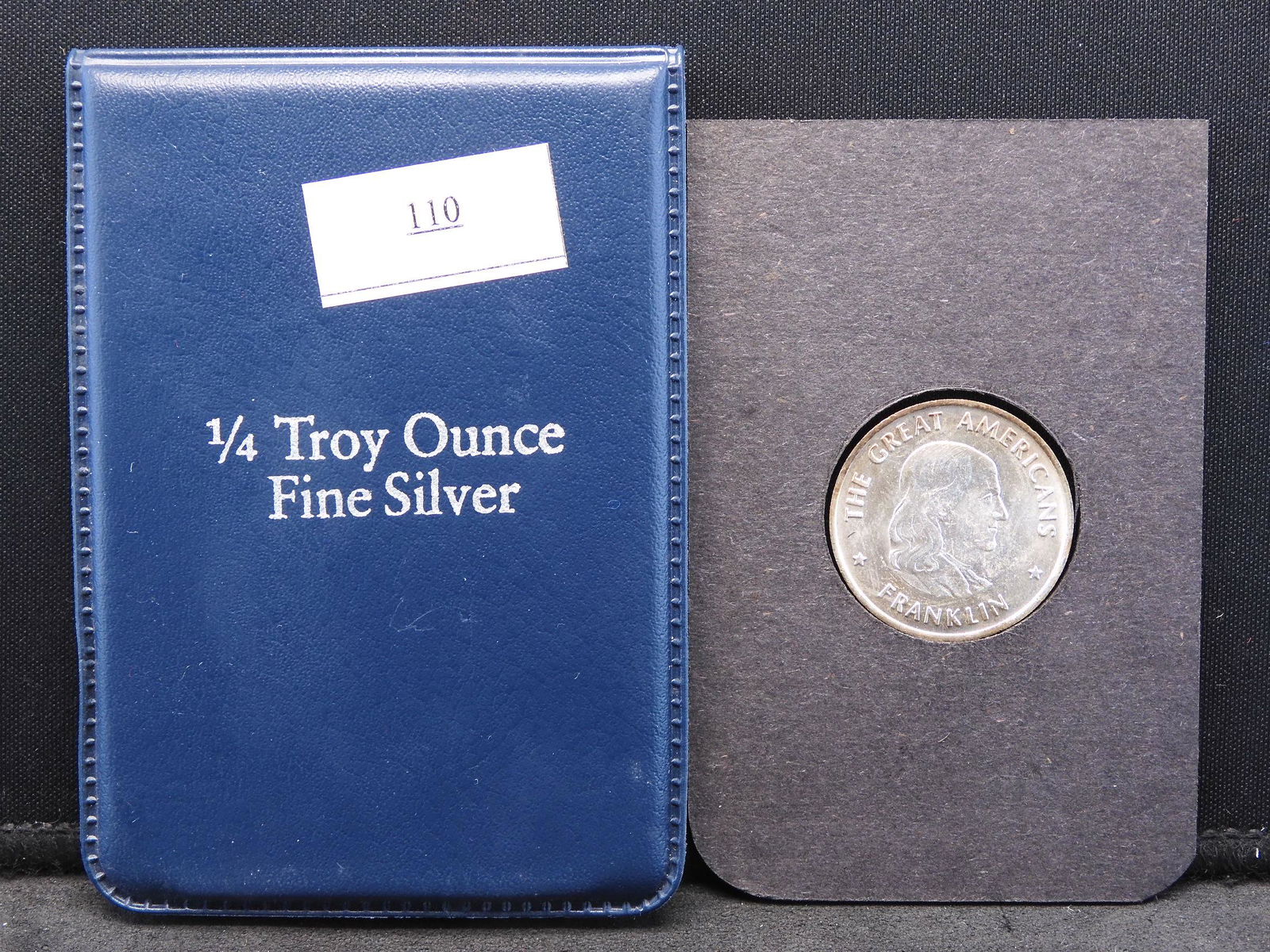 Silver - 1/4 Troy Oz. Fine Silver - Great Americans - (1 of 3)
